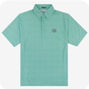 NWT Texas A&M GenTeal Tuna Performance Polo, Size Large